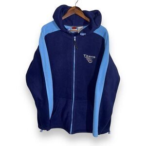 90s Tennessee Titans Knights Athletics Full Zip Hoodie Size XL